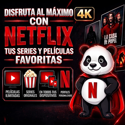 NETFLIX PREMIUM 4K - 1 PERFIL