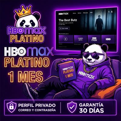 HBO MAX PLATINO — 1 PERFIL — 30 DÍAS