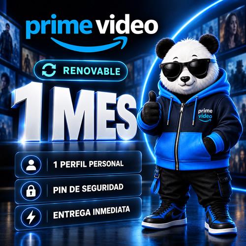 PRIME VIDEO — 1 PERFIL POR 31 DÍAS (RENOVABLE)