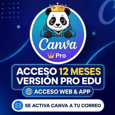 Canva Pro 1 AÑO